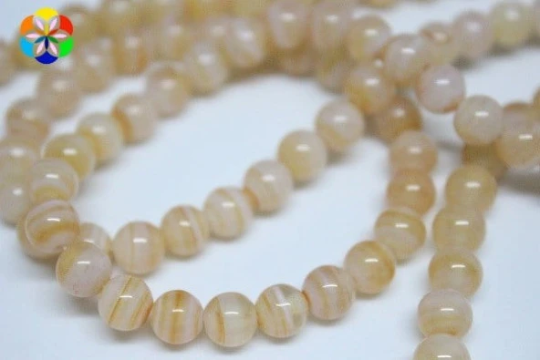 Akik Taşı Dizi 6mm (7223) ürün görseli 1