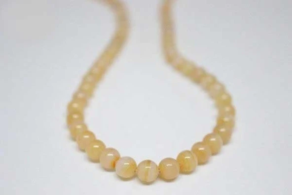 Akik Taşı Dizi 6mm (7223) - Resim 4