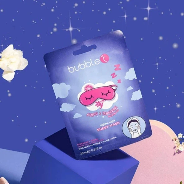 Bubble T Neroli & Tangerine Sheet Masks 20 ml Yüz Maskesi - 2