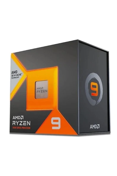 AMD Ryzen 9 7900X3D 4.40GHz 128MB AM5 BOX İşlemci (Grafik Kart VAR, Fan YOK) - 1