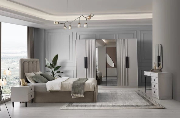 MANAVGAT MDF BAZALI YATAK ODASI - Resim 2