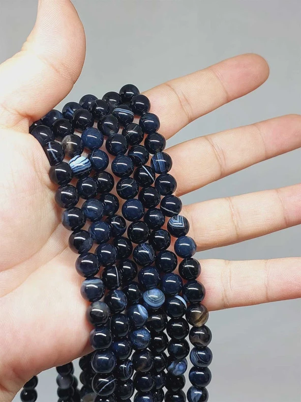 Akik Taşı Dizi 8mm (51330) ürün görseli