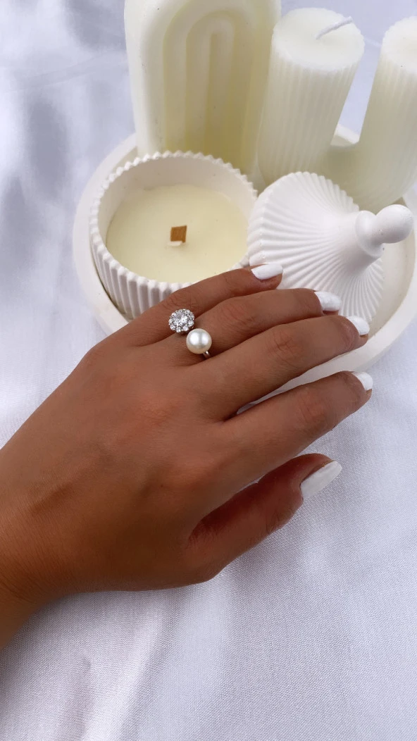 925 Ayar Kadın Gümüş (Silver) Yüzük ürün görseli 1