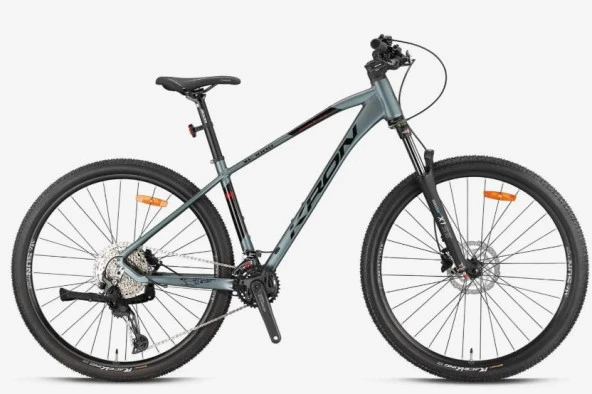 XC 1000 - 29  MTB - 19' - 22 Vites - H.DISC - Mat Füme/Mat Siyah - Siyah-Kırmızı