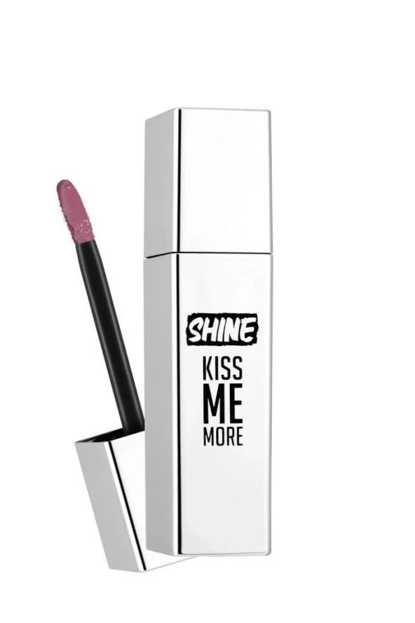 Flormar Shine Kiss Me More Uzun Süre Kalıcı & Parlak Bitişli Likit Ruj - 008 Long Story