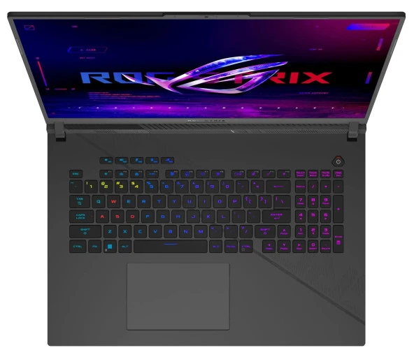 Asus Rog Strix G18 Intel Core I9 14900HX 16GB DDR5 RAM 1TB SSD RTX4070-140W 240HZ Freedos 18" QHD+ Taşınabilir Bilgisayar G814JIR-N606202+WeblegelsinÇanta - Resim 4