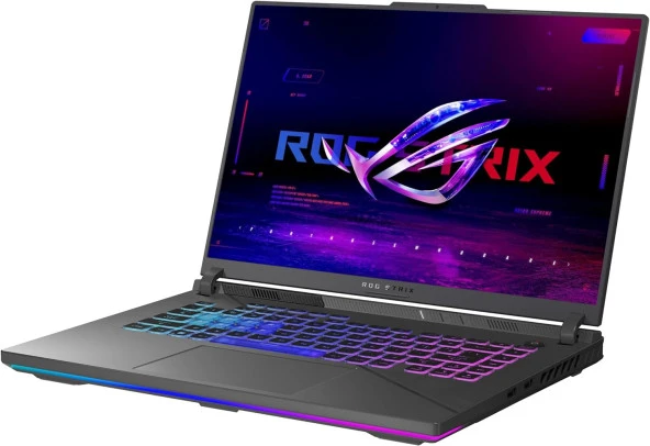 Asus Rog Strix G16 Intel Core I9 14900HX 16GB DDR5 RAM 4TB SSD RTX4070-140W 165Hz Windows11Home 16" Wuxga Taşınabilir Bilgisayar G614JIR-N308820+WeblegelsinÇanta