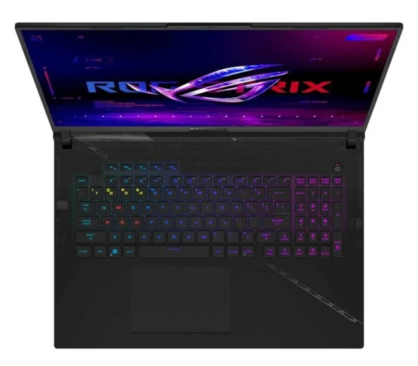 Asus ROG Strix SCAR 18 13. Nesil Intel i9-13980HX 64GB DDR5 RAM 4TB SSD 16GB RTX4090 175w 18 inç QHD+ 240Hz 3Ms Windows11Pro Taşınabilir Bilgisayar G834JY-N604025+WeblegelsinÇanta