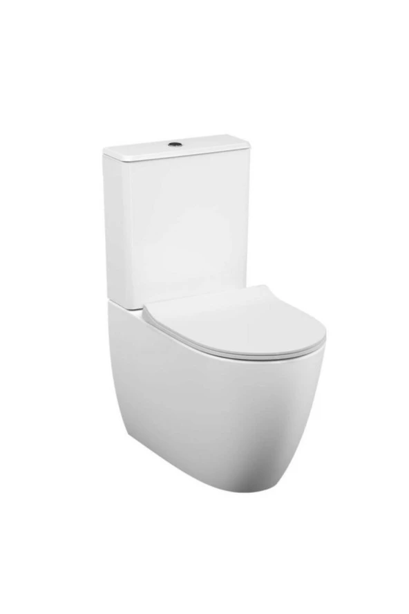 VitrA Sento Rim-Ex Kanalsız Duvara Tam Dayalı Klozet +Kapak+İç Takım