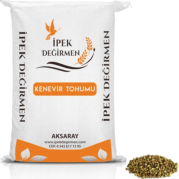 İpek Değirmen 2 KG Kenevir Tohumu Doğal Katkısız Kendir Tohumu