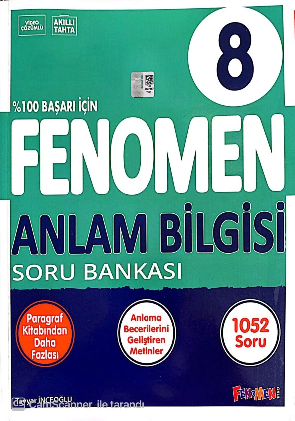 Fenomen 8. Sınıf Anlam Bilgisi