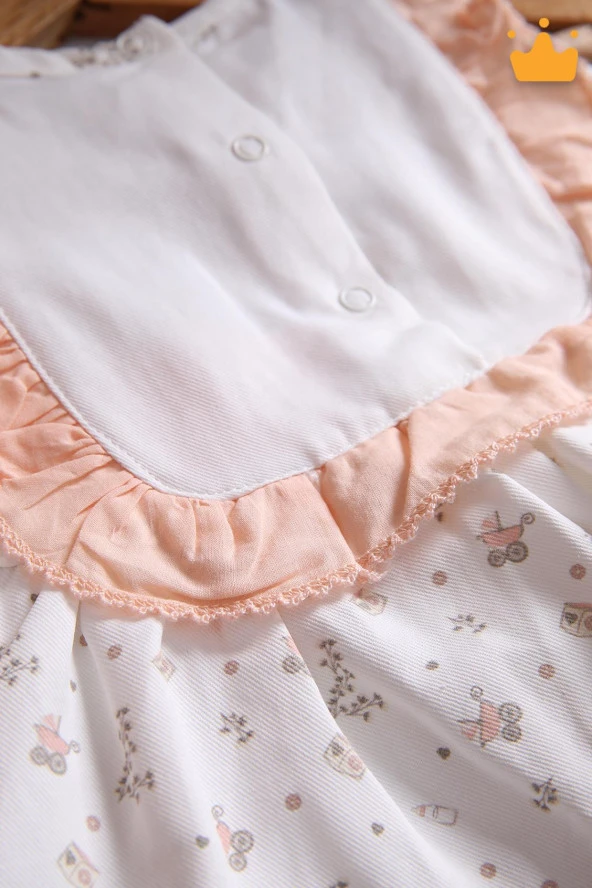 Babydola Kız Bebek Çocuk Elbise Bayramlık 15155 - 6