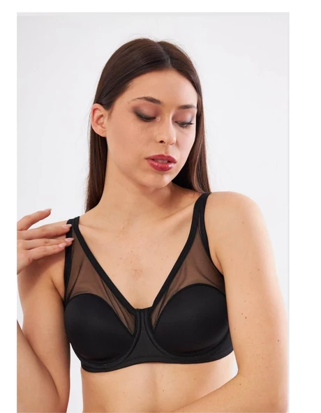 Le Jardin Kadın Tül Kaplı Sütyen 9200 - Resim 3