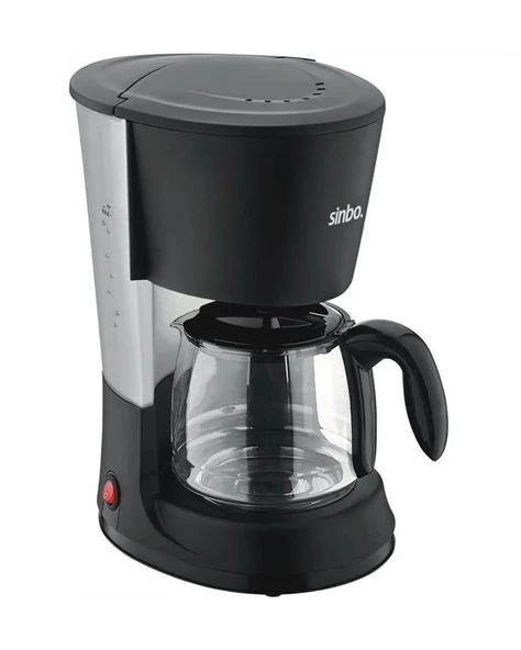 Sinbo Filtre Kahve Makinesi - Cam Demlik - SCM-2953S - Siyah - Resim 2