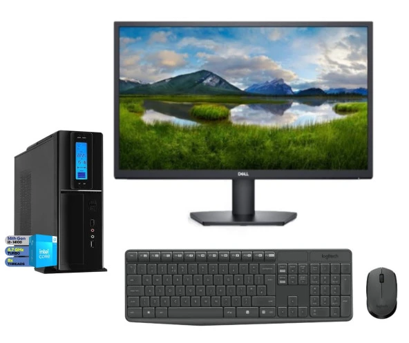 ZETTA FLEX PRO 430X İntel Core İ3 14100 96GB DDR5 1TB SSD GT1030 FREEDOS SFF SLİM 23.8 FHD Monitör MASAÜSTÜ BİLGİSAYAR ZET430X9565028