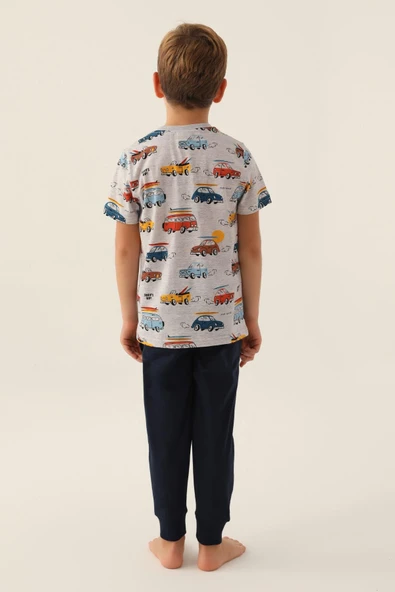 Roly Poly 3358 Surf's Up Erkek Çocuk Pijama Takımı - Resim 5