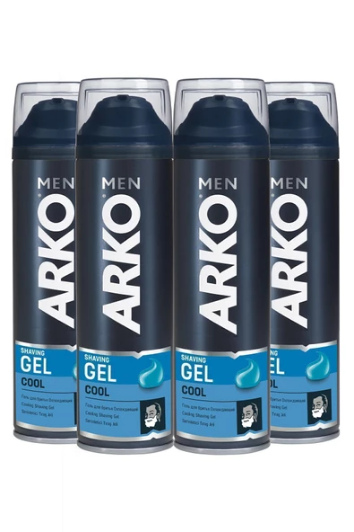 Arko Men Cool Tıraş Jeli 4x200ml