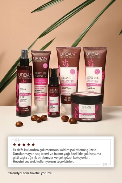 Urban Care Argan Oil & Keratin Saç Bakım Şampuanı 250 ml - 6
