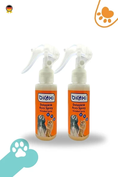 Bioxi ® Kedi Ürünleri Kıtık / Dolaşık Açıcı Sprey 100ML 2'li Set