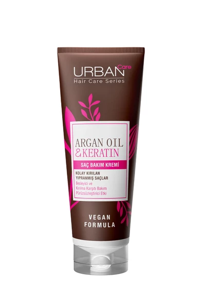 Urban Care Argan Yağı&keratin Kolay Kırılan Saçlar Besleyici Bakım Kremi-vegan-175ml - 2