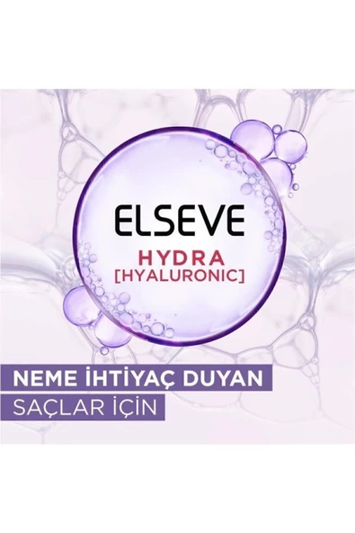 ELSEVE Hydra [hyaluronic] Nemi Hapseden Saç Bakım Kremi 360 Ml 3'lü Set - 4