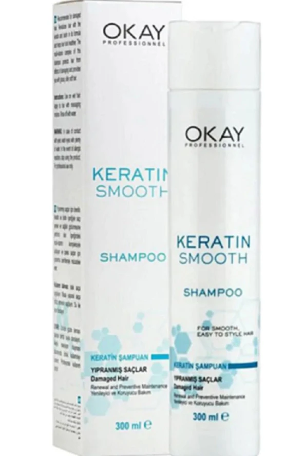 Okayprofessıonnel Okay Keratin Smooth Şampuan 300 Ml