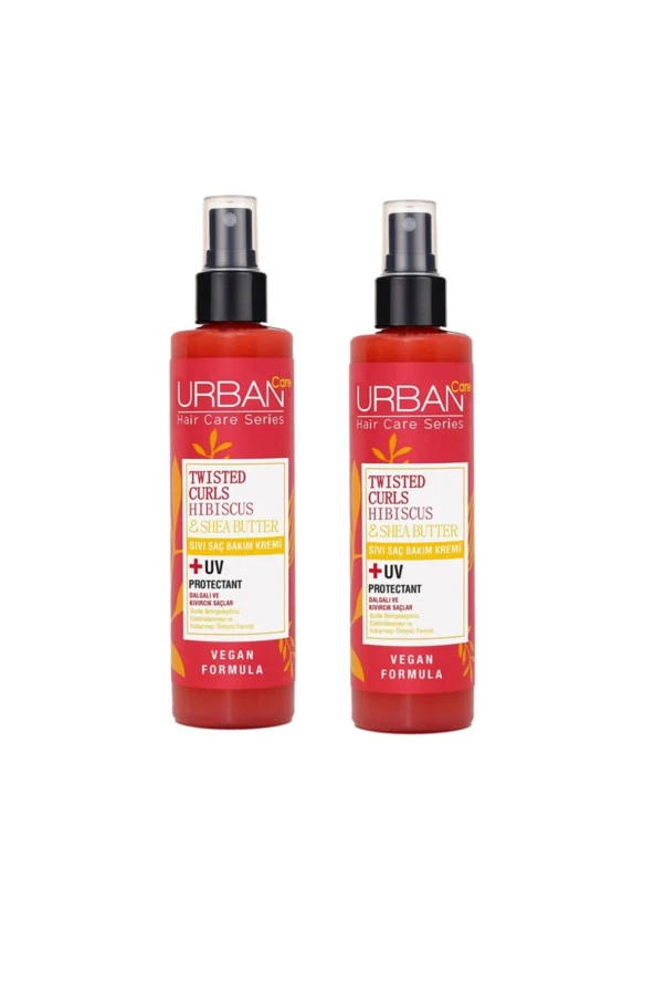 Urban Care Hibiscus Ve Shea Yağı Içeren Bukle Belirginleştirici Sıvı Saç Bakım Kremi 200 Ml 2 Adet