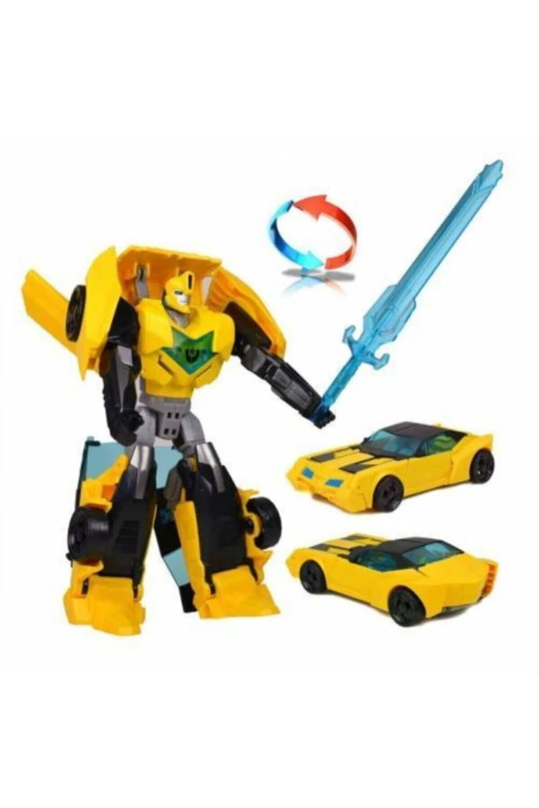 T-warrior Metal Gövdeli Dönüşebilen Robot Araba