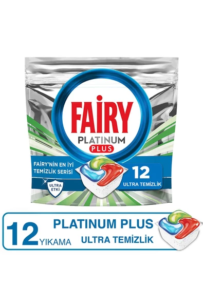 Fairy Platinum Plus Ultra 12'li Bulaşık Makinası Kapsül/tablet