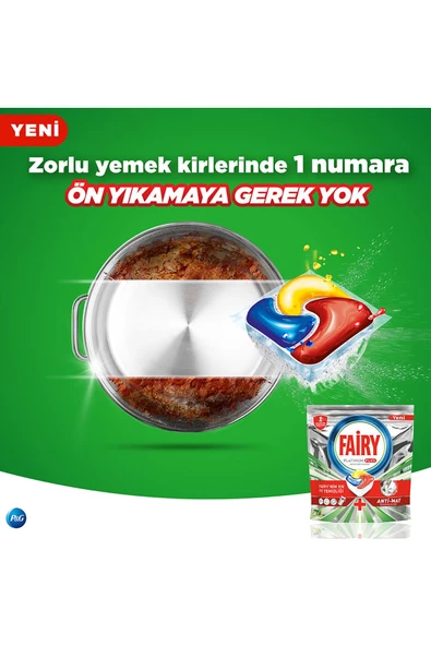 Fairy Platinum Plus Bulaşık Makinesi Deterjanı Kapsülü 13 Yıkama - Resim 4