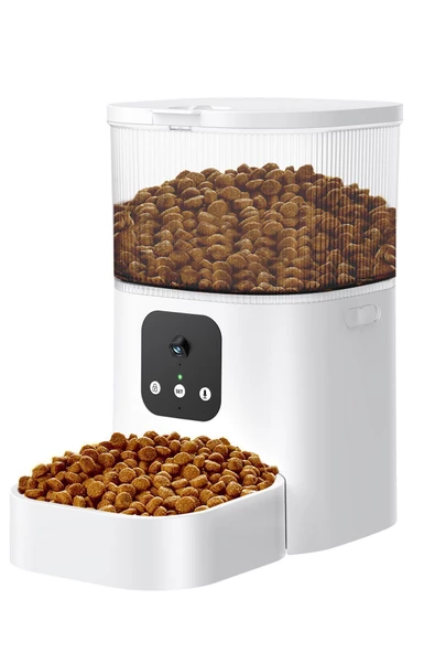 kiwi pets Kiwipets Evcil Hayvan Akıllı Kameralı Multifonksiyon Mama Kabı - Smart Pet Feeder Kpf-10570 - 2