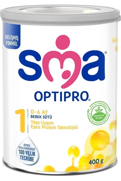 SMA Optipro Bebek Sütü 1 Numara 400 gr x 3 Adet