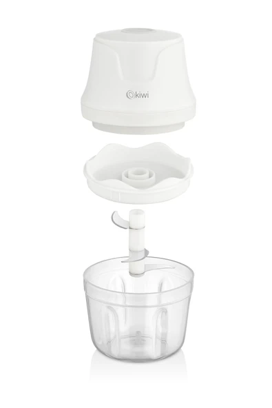 Kiwi Kc8203 3 Bıçaklı 350 ML Şarjlı Gıda Doğrayıcı Blender - 5