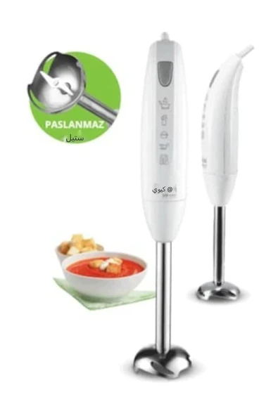 Kiwi KHB-4415 Çubuk El Blender 300 W Beyaz - 5