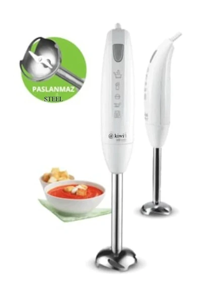 Kiwi KHB-4415 Çubuk El Blender 300 W Beyaz - 6