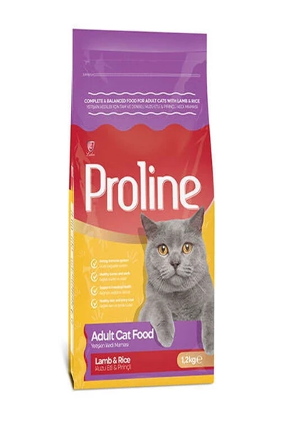 Pro Line Proline Kuzu Etli Yetişkin Kedi Maması 1,2 Kg