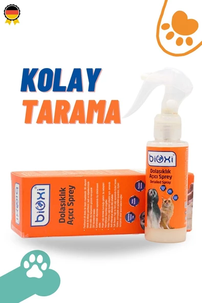 Bioxi ® Dolaşıklık/kıtık Açıcı Kolay Tarama Spreyi 100 ml 3,4 Floz Spreyli