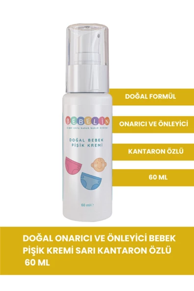 Bebelin Kantaron Özlü Onarıcı Ve Önleyici Bebek Pişik Kremi 60 ml