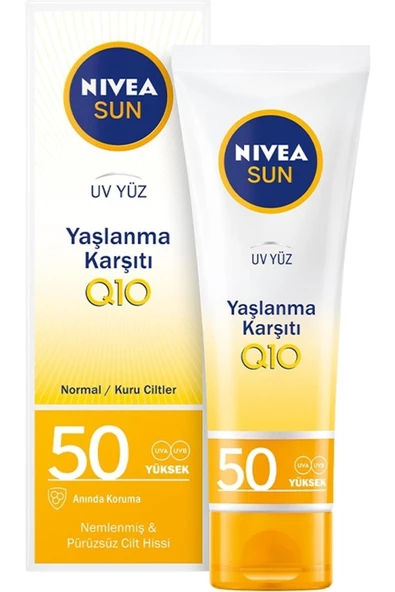 NIVEA Sun Uv Yaşlanma & Leke Karşıtı Güneş Kremi 50gkf 50 Ml