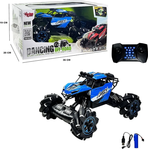 Kumandalı Drif Atabilen Şarjlı 2.4 Ghz 1:16 Off Road 7915 - 2