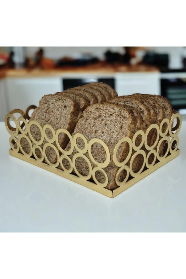 Gold Halka Tasarım Ekmeklik - 4