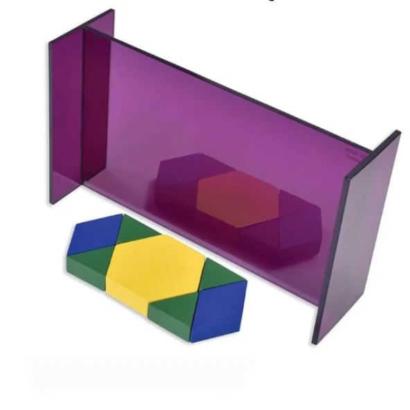 Simetri Aynası 1 Adet Ayna Yansıma Matematik Sınıf Ders Materyali - 2