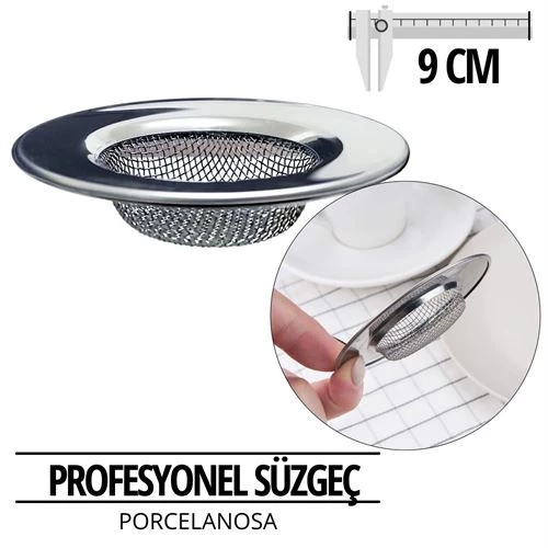 TransForMacion Profesyonel 9 cm Çap Lavabo Süzgeci Porcelanosa 718174