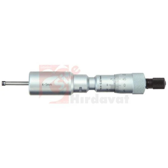 Asimeto İki Nokta Temaslı Mekanik İç Çap Mikrometresi 5-6mm