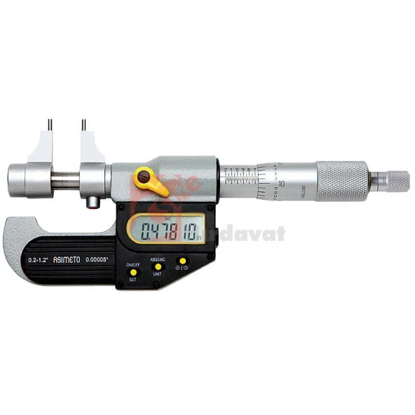 Asimeto AS-203 Dijital İç Çap Mikrometresi 5-30mm