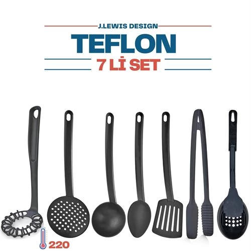 TransForMacion XXL J.Lewis 7 li Teflon Yemek Hazırlama Servis Seti 717304