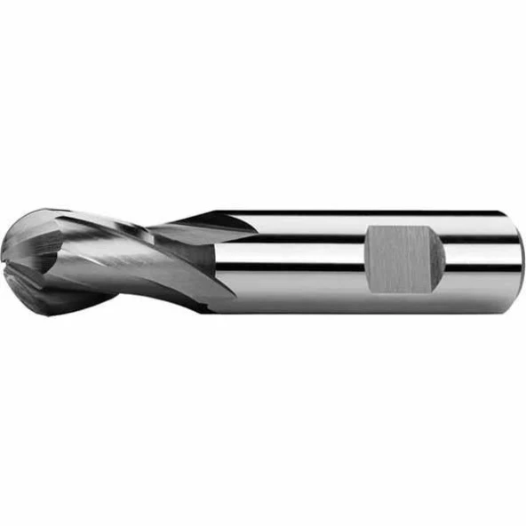 ZPS-FN Kobaltlı Küresel Freze 16mm DIN 1889 2Z