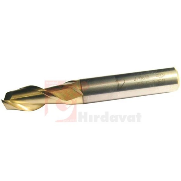 ZPS-FN Kısa Delik Frezesi 12mm (Aluminyum için) DIN 327 2Z