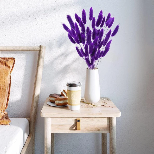 Nettenevime Kuru Çiçek Doğal KOYU MOR Pamuk Otu 10gram 1. Kalite Şoklanmış Bozulmaz - 6