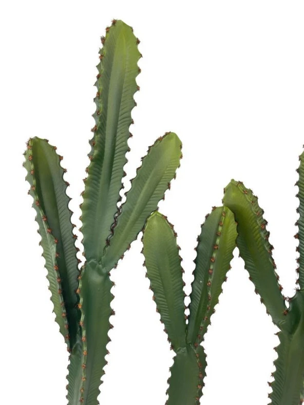 Nettenevime Yapay Çiçek Kaktüs Ağacı 60cm 3Köşeli 3Boy Set sk4020 - Resim 3